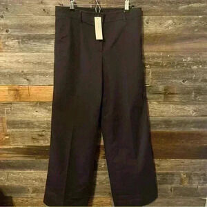 Ann taylor dress pants dark grey heathered size 6 NWT